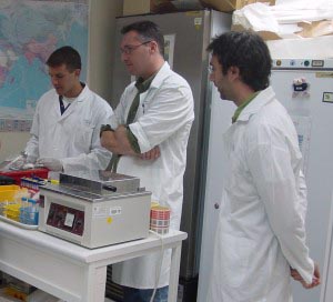 Dr. Eli Lewis and Students