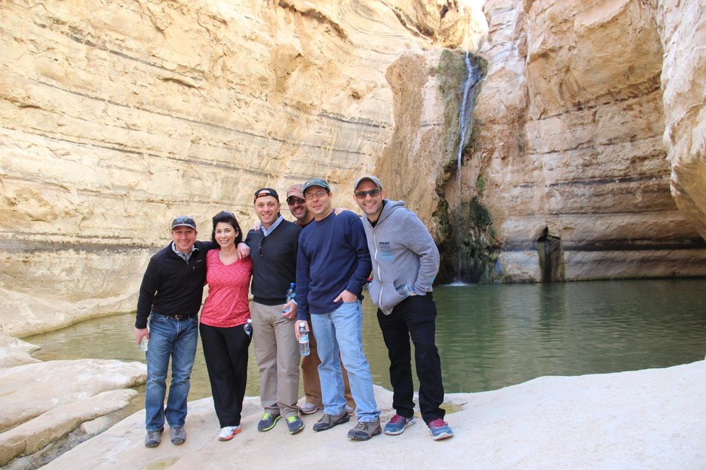 On a hike in the Negev with Zin Fellows Cohort I
