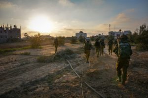 Israeli army troops  in Gaza during Operation Protective Edge (Photo: IDF Spokesperson's Unit) 