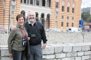 Carol and Harry Saal chaired Americans for Ben-Gurion University's  "East Meets West: A Journey through the Jewish Balkans" in May 2014.