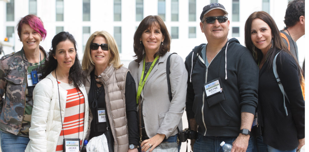 Zin fellows and Americans for Ben-Gurion University supporters together at BGU