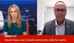 Image of BBC Interview With BGU President, Prof. Daniel Chamovitz
